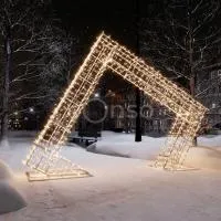 Новогодний тоннель «Ромб»