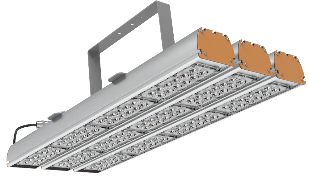 Взрывозащищенный светильник SVT-Str-MPRO-102W-Ex-TRIO-45x140