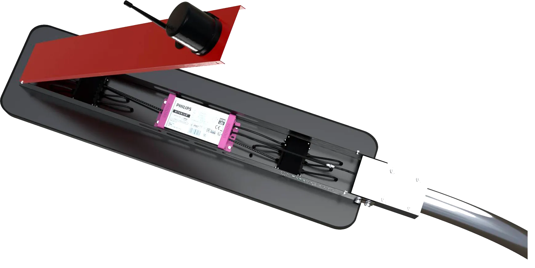 Уличный светодиодный светильник Devium line LED 210