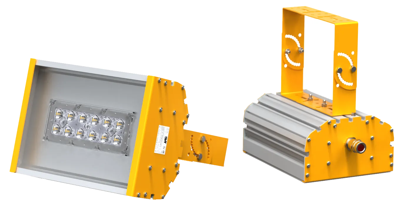 Взрывозащищенный светильник SVT-V-Ex-26W-20-ZG-5000K-CRI70-220VAC-L-N